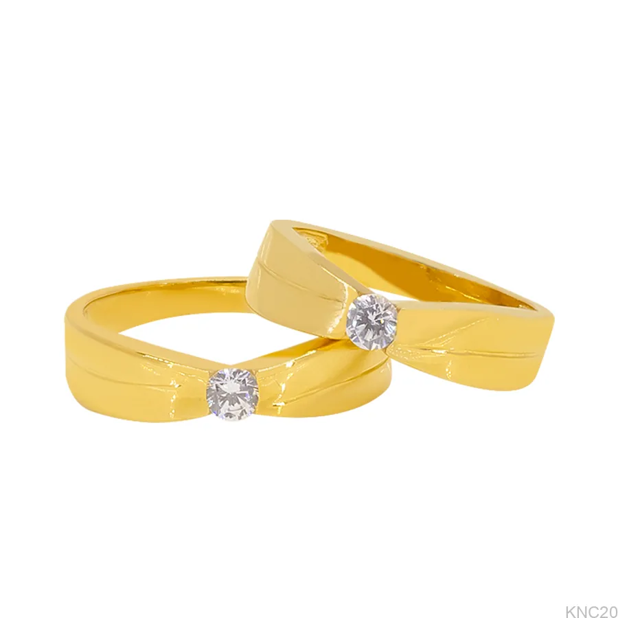 Nhẫn Cưới Vàng KNC20