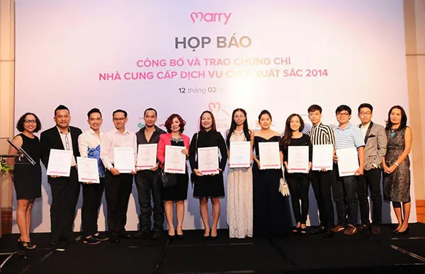 Nhẫn cưới Anh Phương và Marry.vn