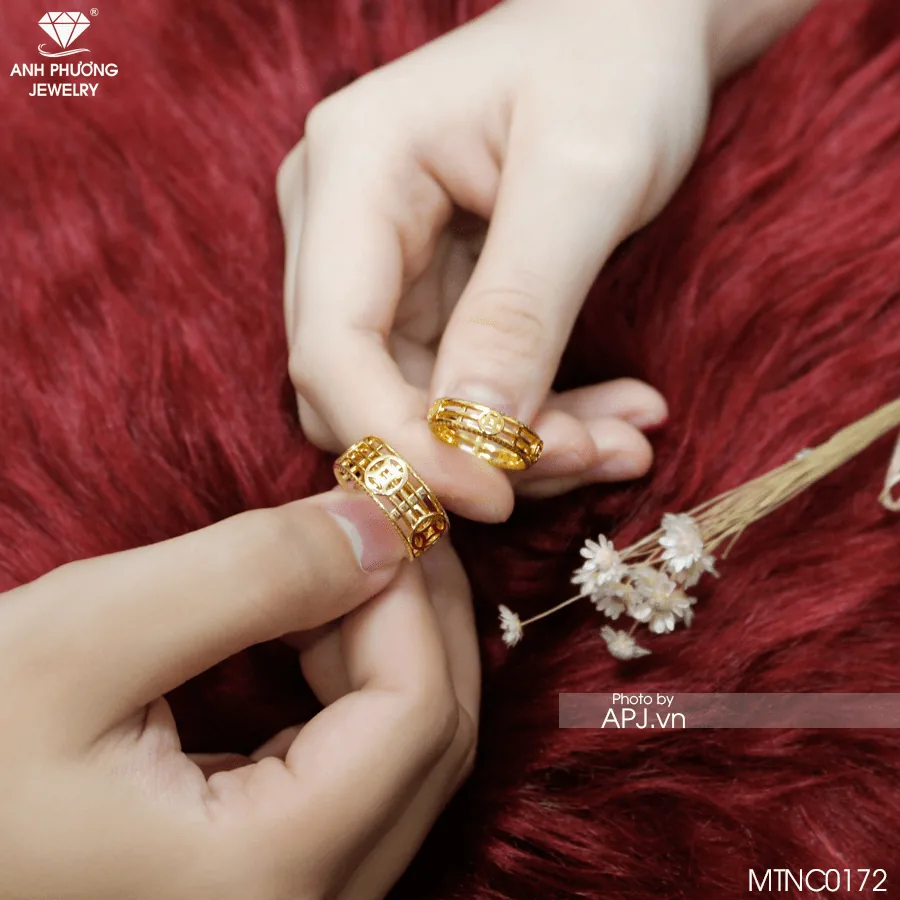 Nhẫn Cưới Vàng MTNC0172