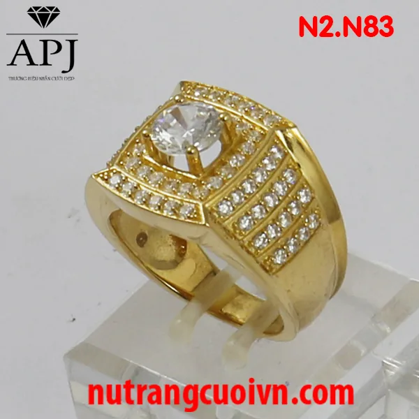 Những mẫu nhẫn nam đẹp giá rẻ hiện nay