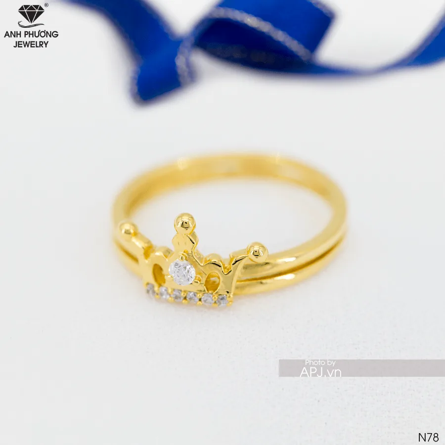 Nhẫn vàng nữ N78