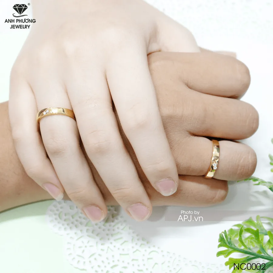 Nhẫn Cưới Vàng NC0002