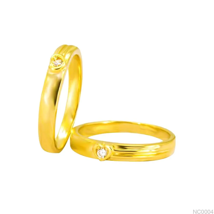 Nhẫn Cưới Vàng NC0004