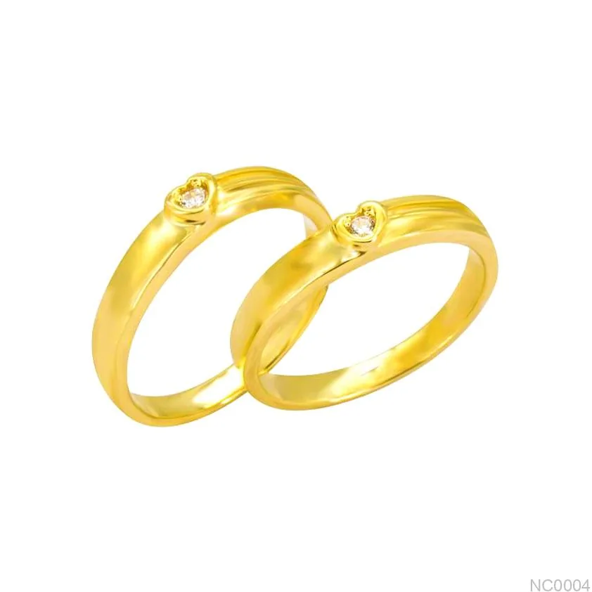 Nhẫn Cưới Vàng NC0004