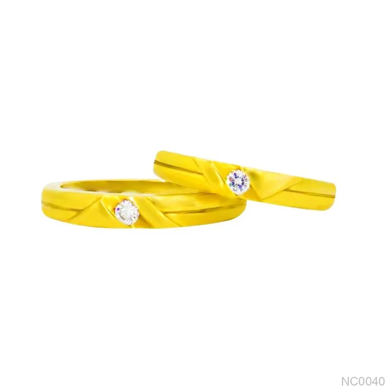Nhẫn Cưới Vàng NC0040