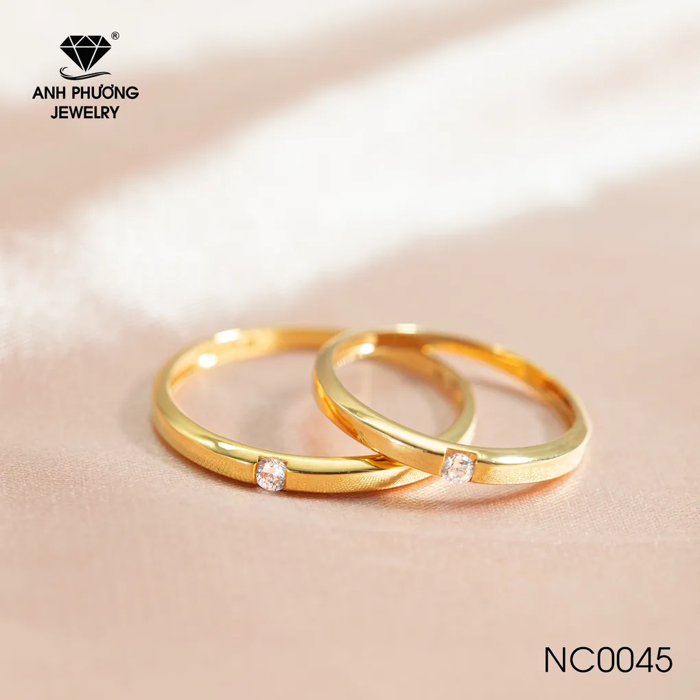 Nhẫn Cưới Vàng NC0045