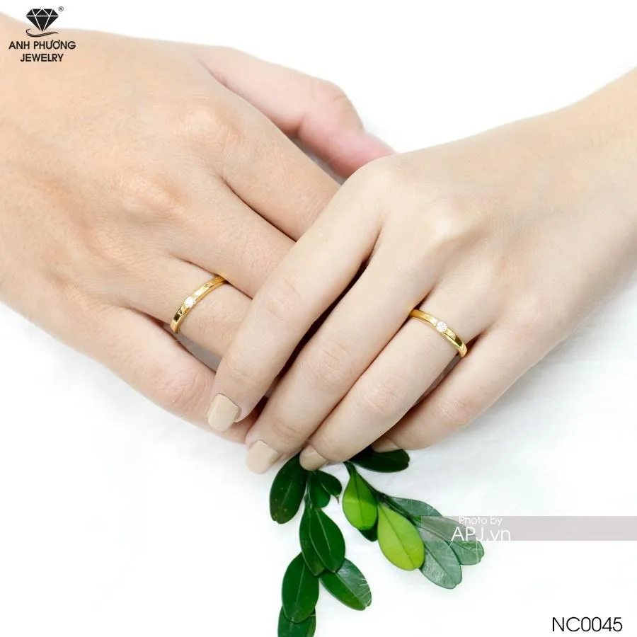 Nhẫn Cưới Vàng NC0045