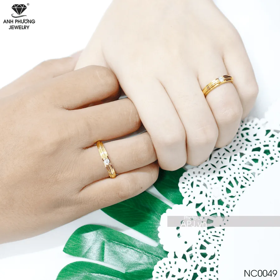 Nhẫn Cưới Vàng NC0049