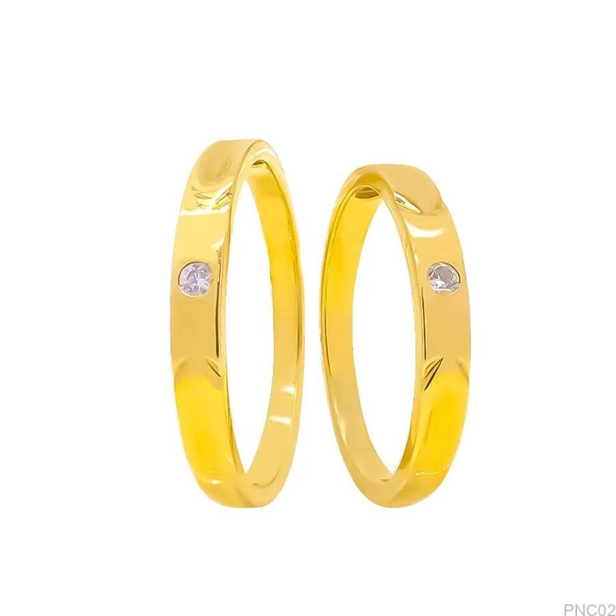 Nhẫn Cưới Vàng PNC02