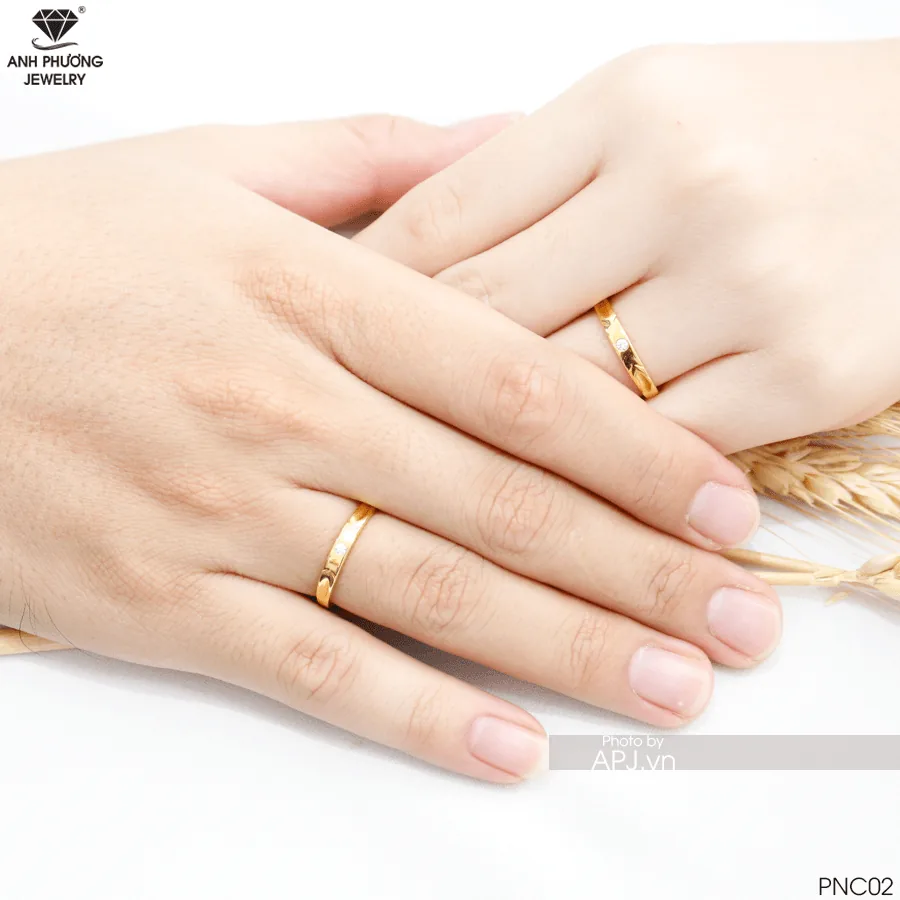 Nhẫn Cưới Vàng PNC02