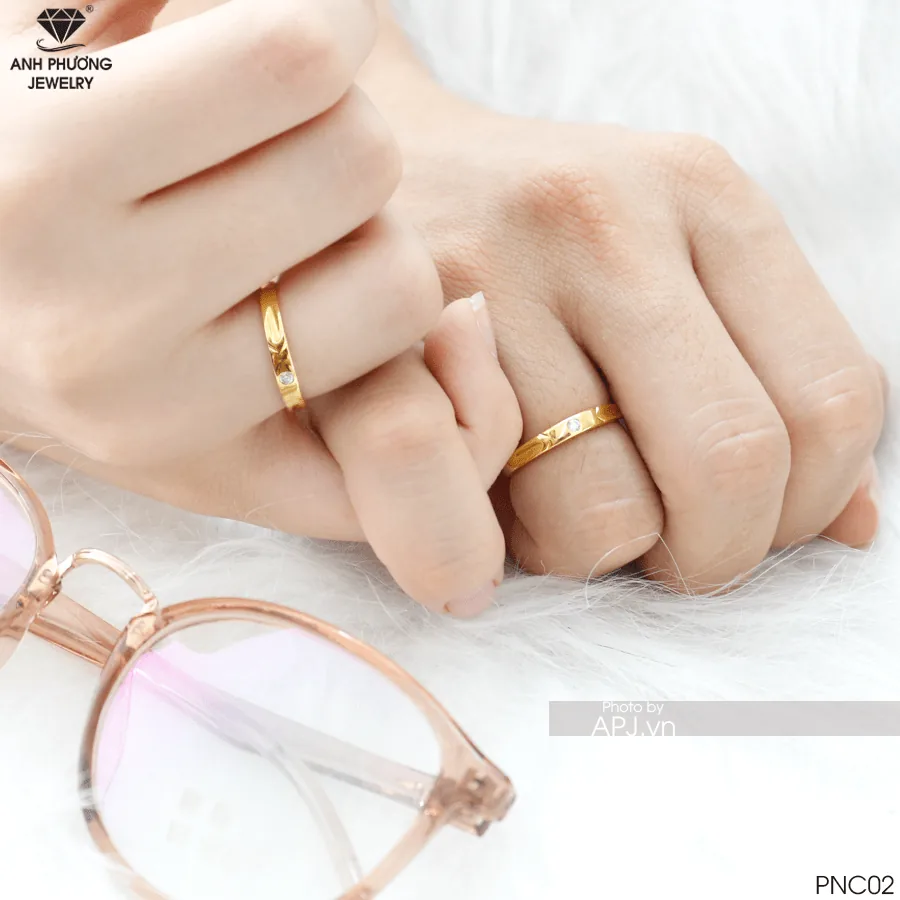 Nhẫn Cưới Vàng PNC02