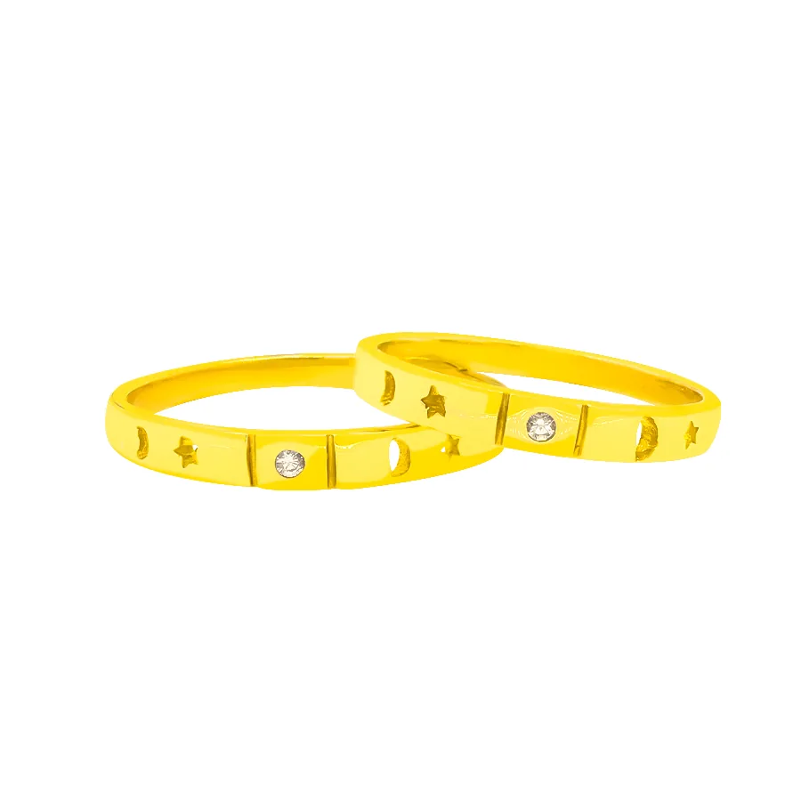 Nhẫn Cưới Vàng PNC04
