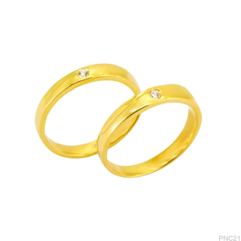 Nhẫn Cưới Vàng PNC21