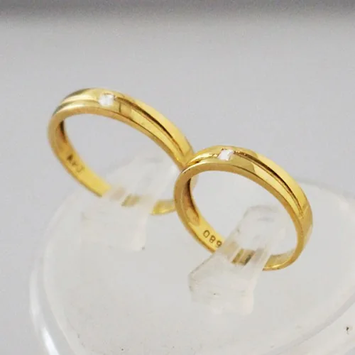 Nhẫn cưới trơn phong cách cổ điển Nhẫn cưới trơn phong cách cổ điển