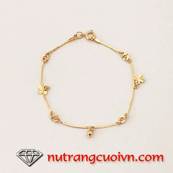 Lắc tay đẹp cho nữ vàng 18K