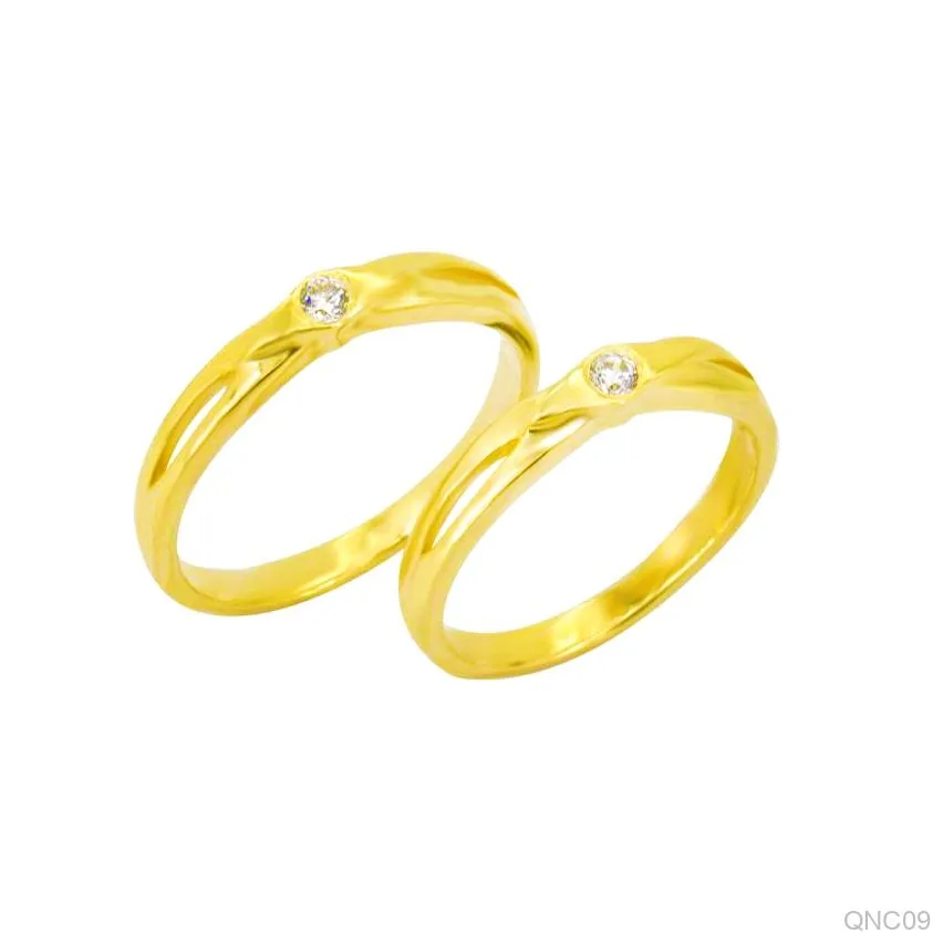 Nhẫn Cưới Vàng QNC09