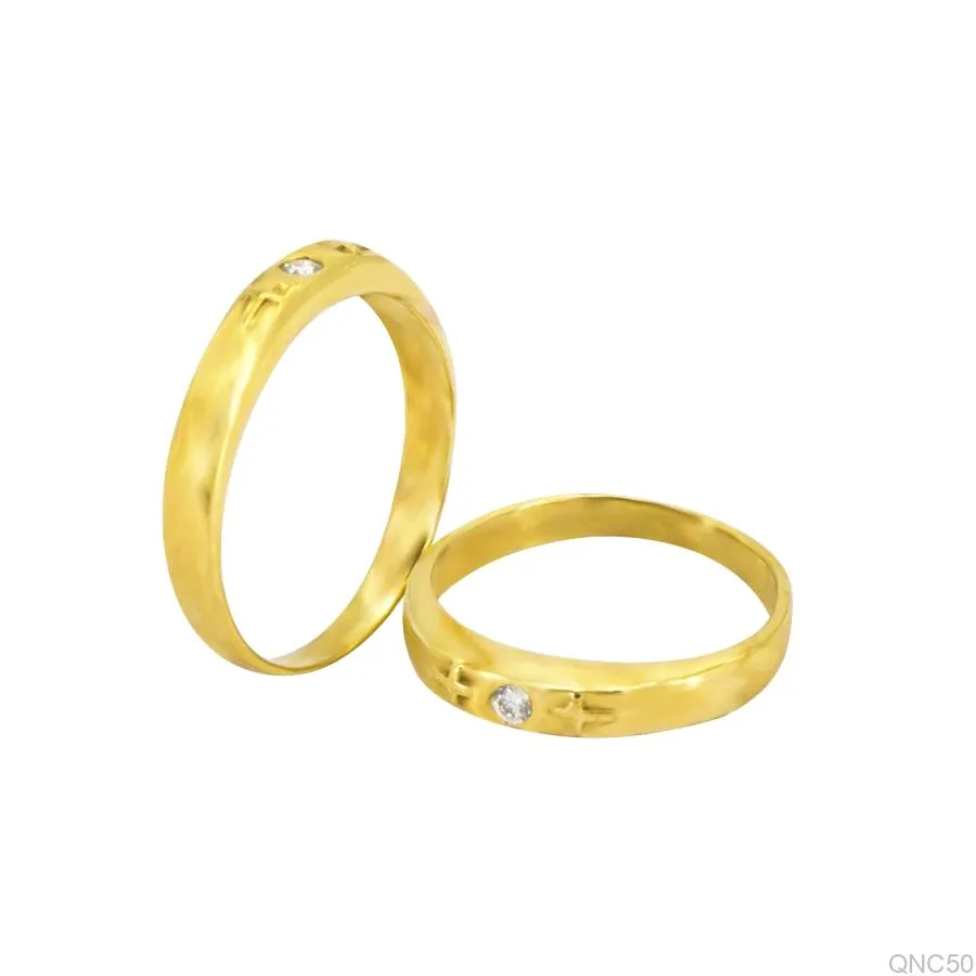 Nhẫn Cưới Vàng QNC50