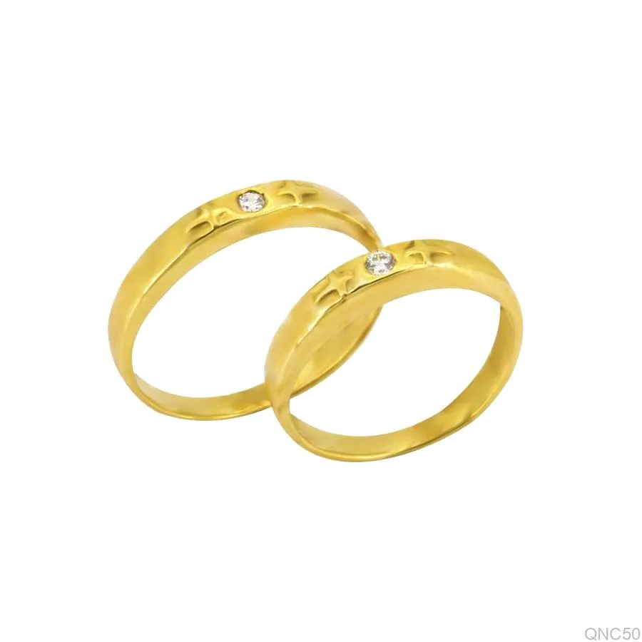 Nhẫn Cưới Vàng QNC50