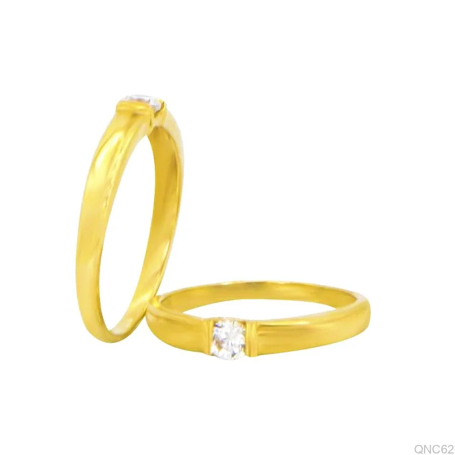 Nhẫn Cưới Vàng QNC62