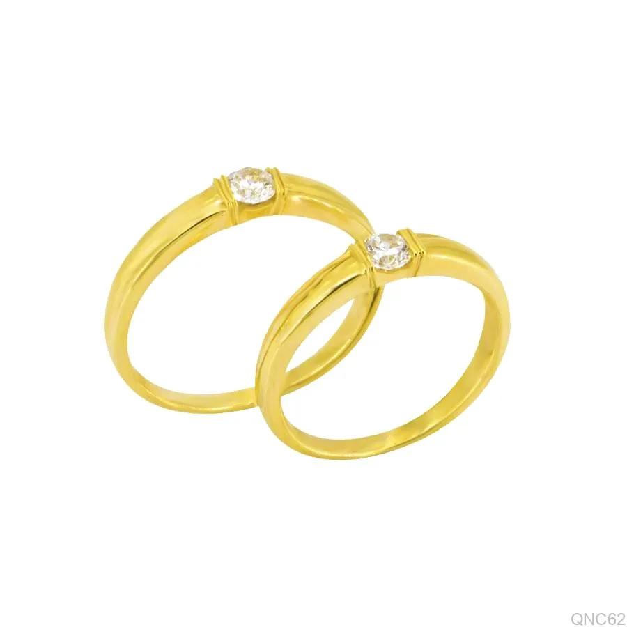 Nhẫn Cưới Vàng QNC62