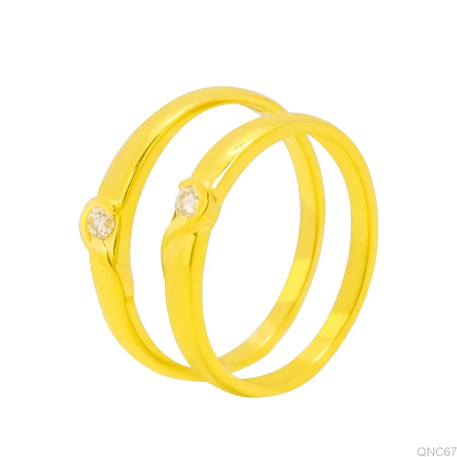 Nhẫn Cưới Vàng QNC67