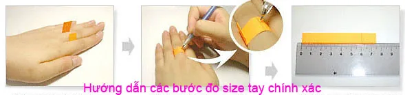 Hướng dẫn cách đo size nhẫn 