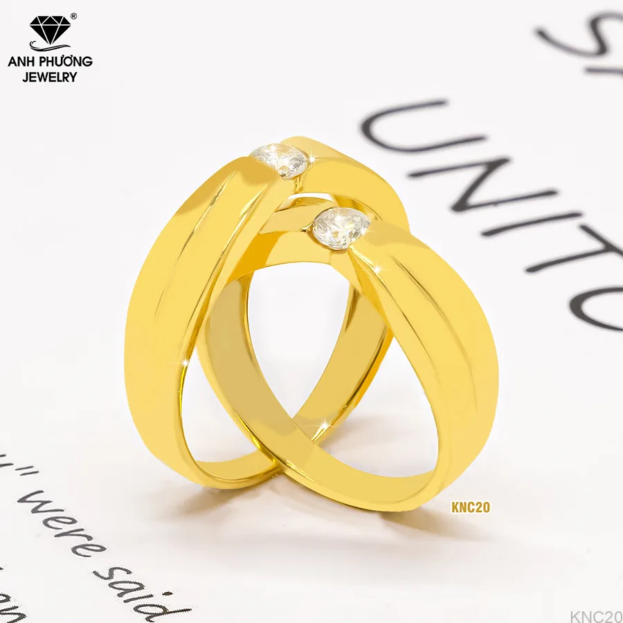 Nhẫn Cưới Vàng KNC20
